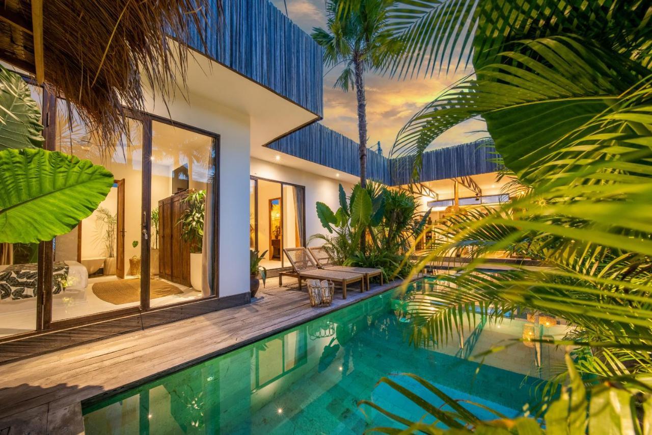 NEW! Tropical design Private Villa Complex 6 BR Umalas w staff Canggu Exterior foto
